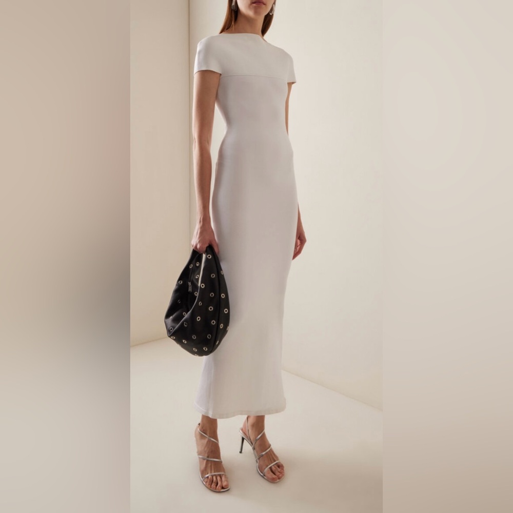 KHAITE White Dress